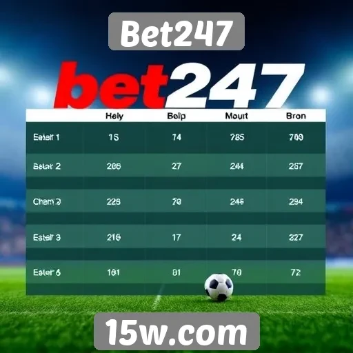 Comparativo entre Bet247 e concorrentes